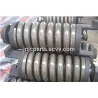 Manufacturer Excavator track recoil high tension spring