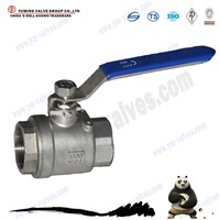 Price 2 pcs stainless steel BSP/NPT thread ball valves