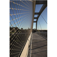 Bridge rope mesh