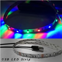 DC5V USB LED Strip light/TV Background USB Strip Light 5050SMD