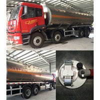 30000litres Aluminum alloy fuel tanker truck
