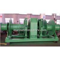Marine electric double drum winch for boat/vessel/ship