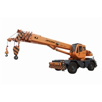 rough terrain crane 25ton long boom