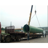 FRP sand filling water pipe