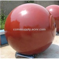 Marine spherical buoy, offshore mooring buoy