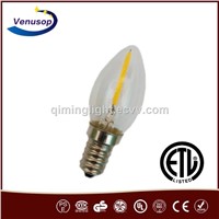 UL e14 led filament 0.5 Watt New product led filament e14 led filament 0.5W C7