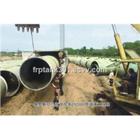 high pressure filament winding underground pultruded frp pipe