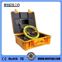 12 LEDs underwater real color video sewer pipe inspection camera