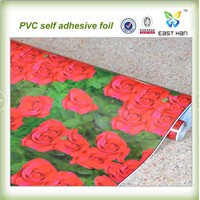 pvc self adhesive foil wall paper