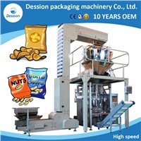 Nitrogen Filling Automatic Potato Chips Packing Machine