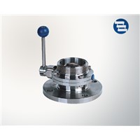 Stainless Steel Flange/Threaded Butterfly Valve