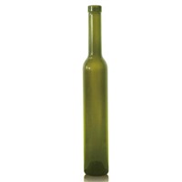 375ml icewine glass bottle dark green