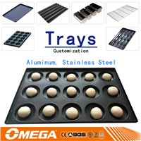 OMEGA aluminum alloy bread cooling tray perforated baking tray,baking tray