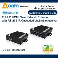 HD HDMI/RS232/IR Chainable Extender over IP