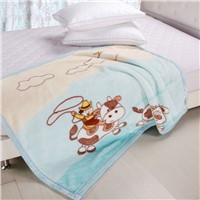 mink super soft  baby comforter