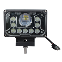 auto led 7inch work light with angel eyes