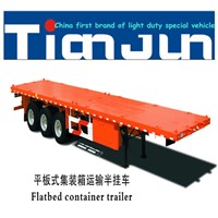 Best Quality 40FT Plat Form Container Cargo Semi-Trailer