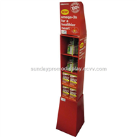 2 in 1 corrugated side wing display stand