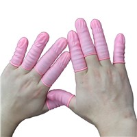 Low Lint Power Free Anti static finger cots Apply in Cleanrom