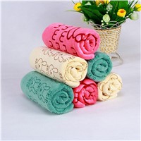 100% Cotton Velvet Home Towel