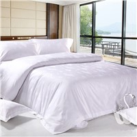 Hotel or Home White Cotton Bed Sheet