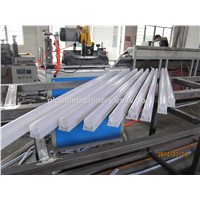 PC LED lamp cover profile extrusion line