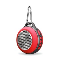 Fashion Design Outdoor Round Shape Portable Bluetooth Speaker with Climbing Buckle