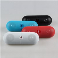 Hot Sale and Popular Amplifier Pill Shape Bluetooth Speaker with Handle