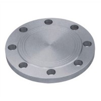 Stainless steel blind flange