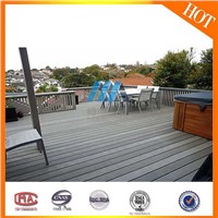 Natural feel Fading Resistance WPC Composite Decking Boards
