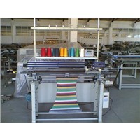 semi-automatic flat knitting machine