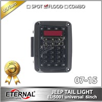 Jeep JK 07-15 LED tail light run turn signal brake reverse light