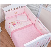100% cotton crib comforter set