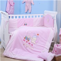 100% cotton infant bedding set