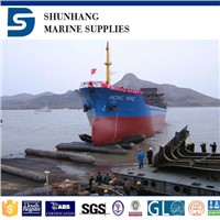 Ship launching pneumatic marine rubber airbags