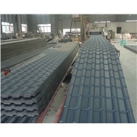 Roof tile making machine