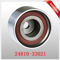 Engine Timing belt tensioner pulley for Mitsubishi MD156604, 24810-33021,24810-38001