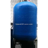 3672 water softener tank with PE liner and dark blue color