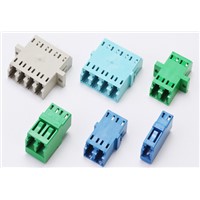 LC Quad adapters fiber optic adapters
