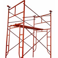 Cheap Light Weight Tubular Steel H ladder Frame Scaffolding