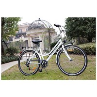 hot selling fashion city bike bicycle with 7 speed