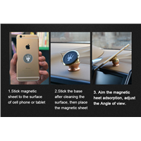 360 Degree Rotating Magnetic Mobile Phone Mount