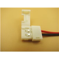 LED Strip to power Solderless connector single end single color/10mm/ for nonwaterproof strip