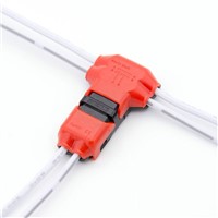 No peeling fast LED connector for 6wires