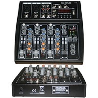 4 Channel Audio Mixer with USB &amp;amp; Display