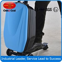 Business travel luggage suitcase scooter