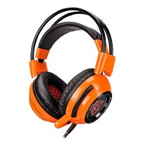 Colorfull Virbration headset with microphone and volume control for PC games