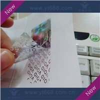 hologram hot stamping sticker