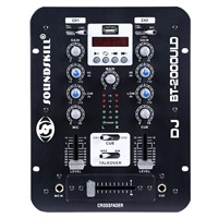 2 channel small USB music dj Mixer