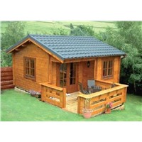 Comforable Log Cabin Fast Assembly With SGS Certification
